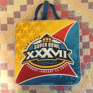 Seat cushion from Super Bowl XXXVII